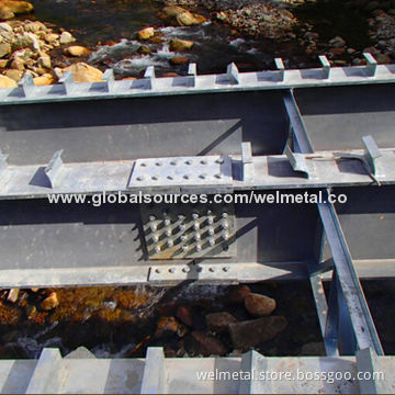 Steel passenger bridge